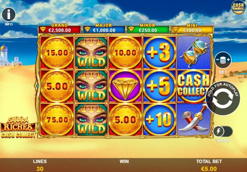Sahara Riches Cash Collect Max